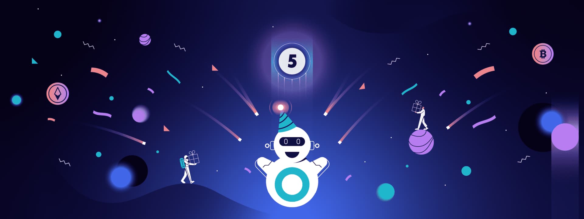 Cryptohopper 5th anniversary