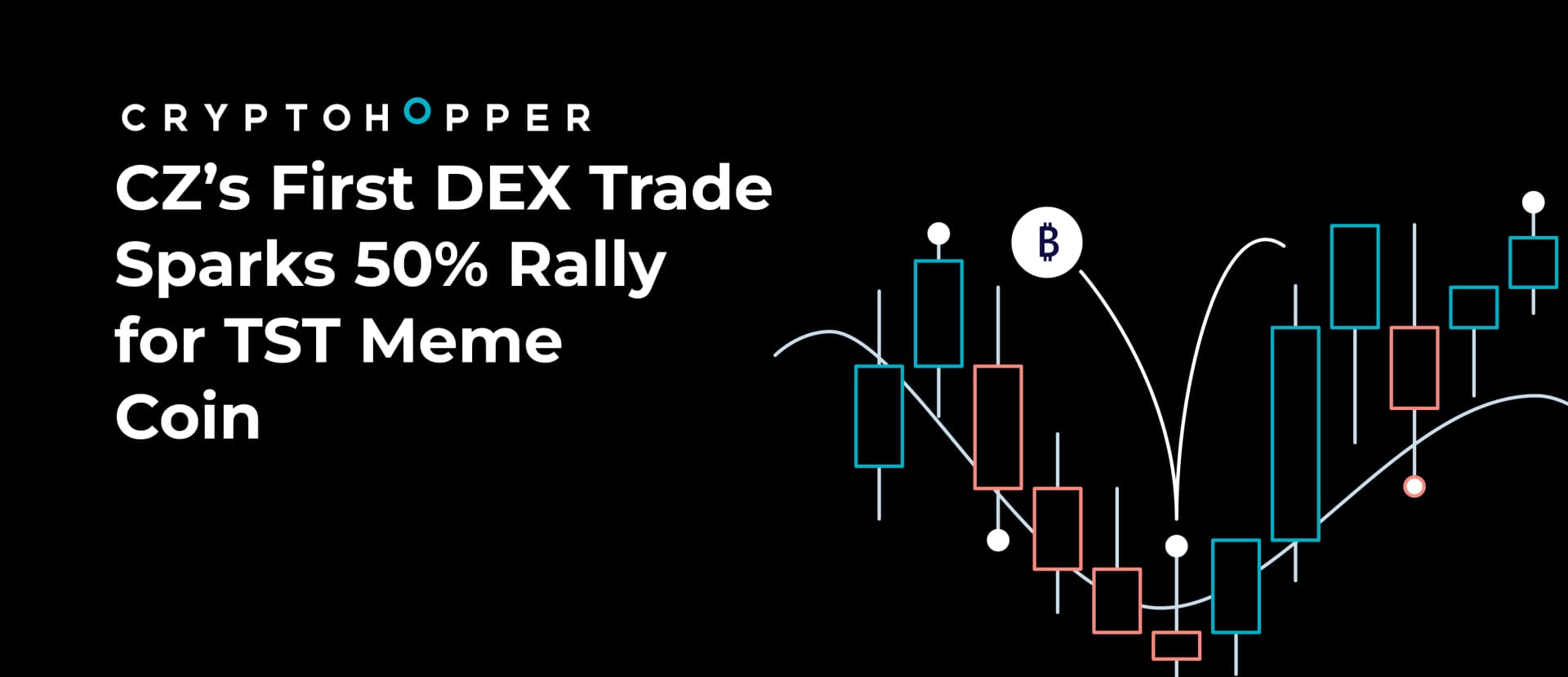 CZ’s First DEX Trade Sparks 50% Rally for TST Meme Coin