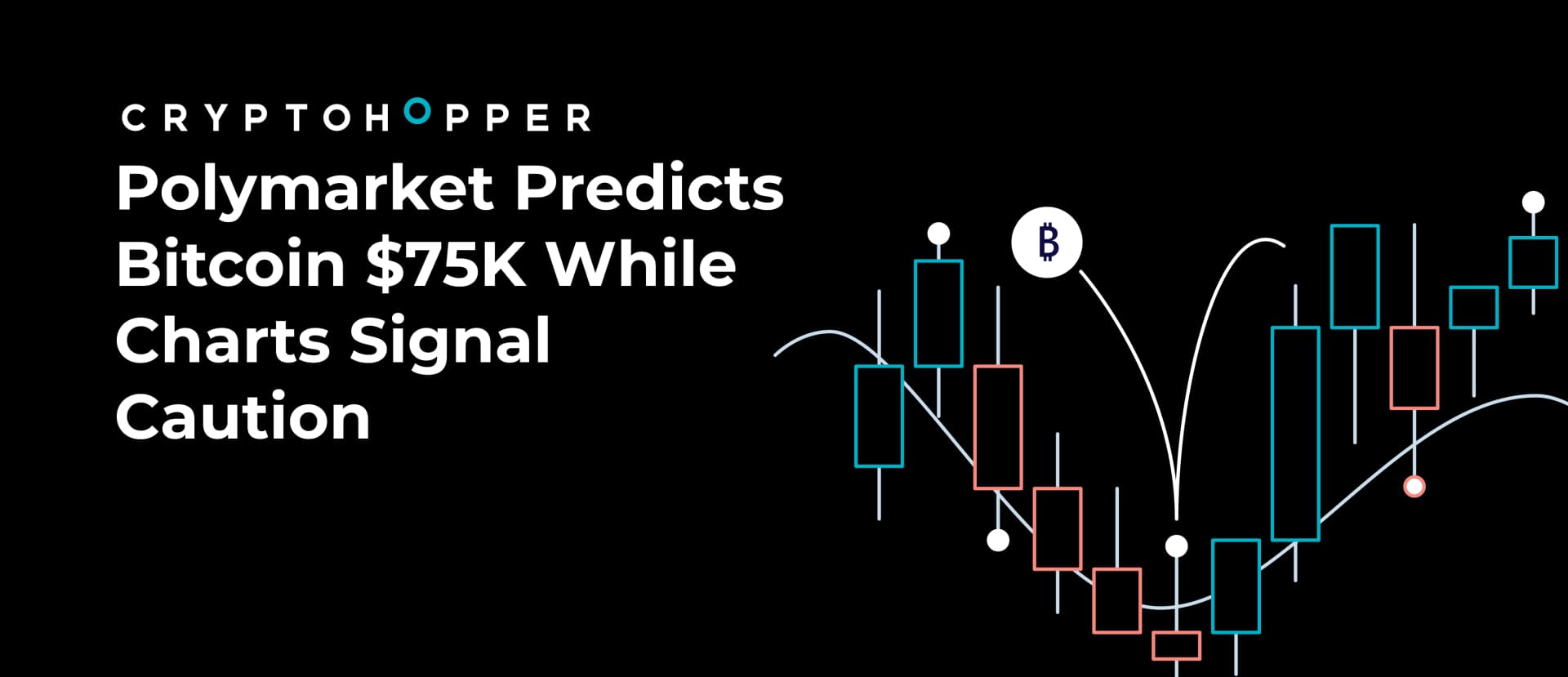 Polymarket Predicts Bitcoin $75K While Charts Signal Caution