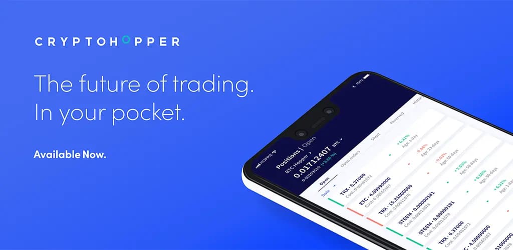 Cryptohopper trading app