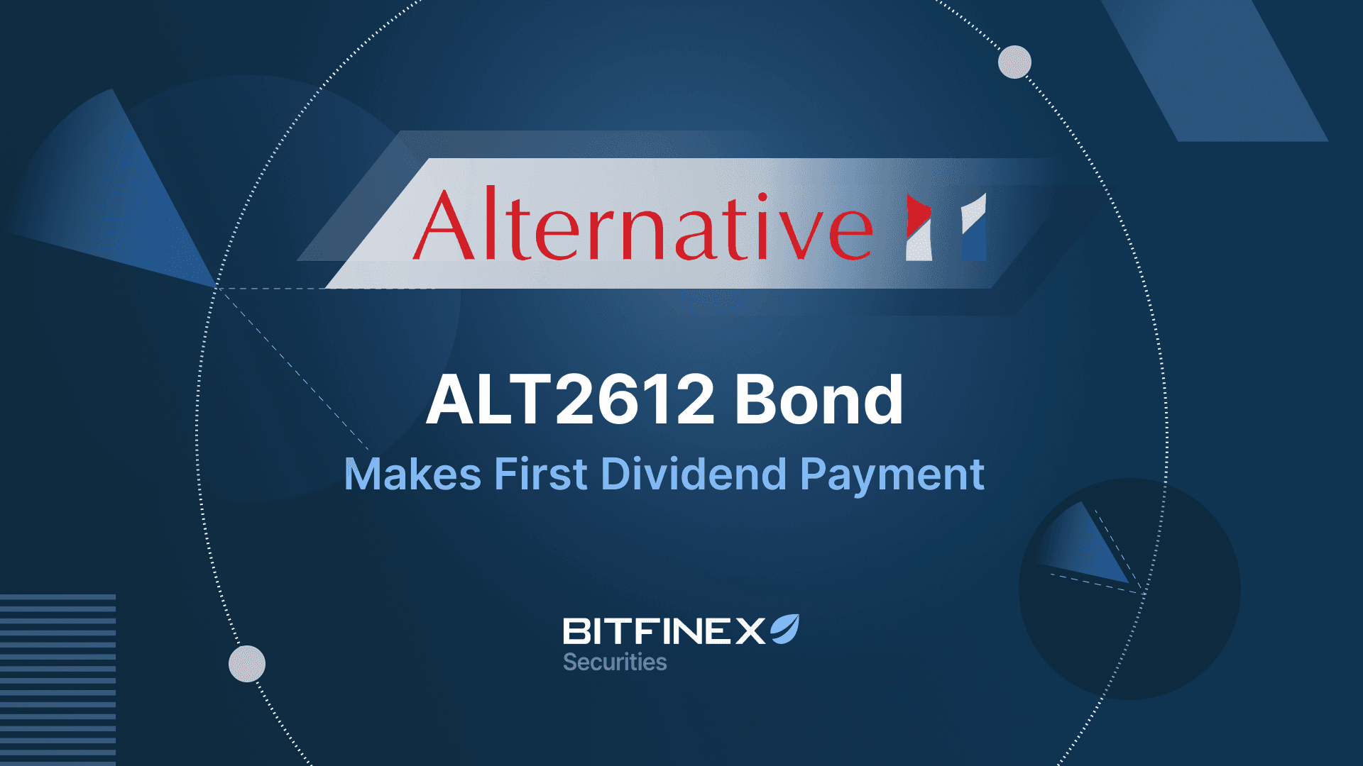 ALT2612 Tokenised Bond Makes First Dividend Payment