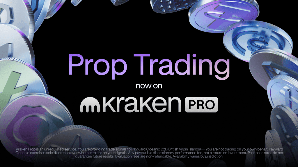 Introducing Kraken Prop: trade with our money, not yours