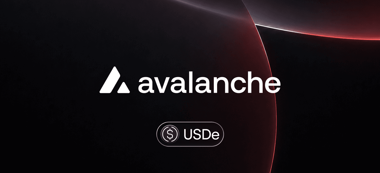 USDe deposits and withdrawals now available on Avalanche!