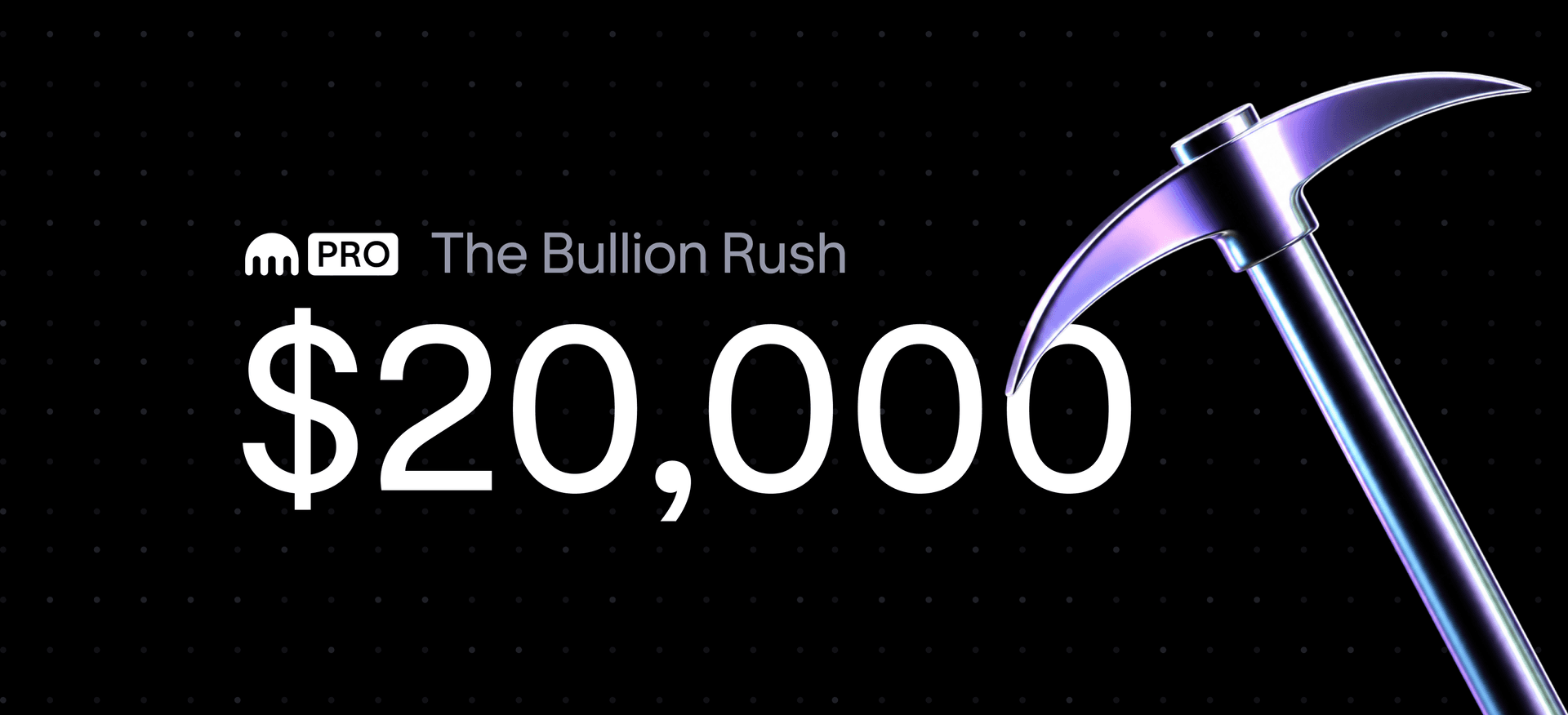 The Bullion Rush: trade gold and silver perps for a share of $20,000 in USDG