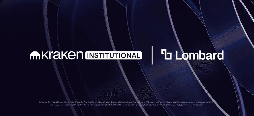 Kraken Institutional supports Lombard’s transition to institutional Bitcoin yield