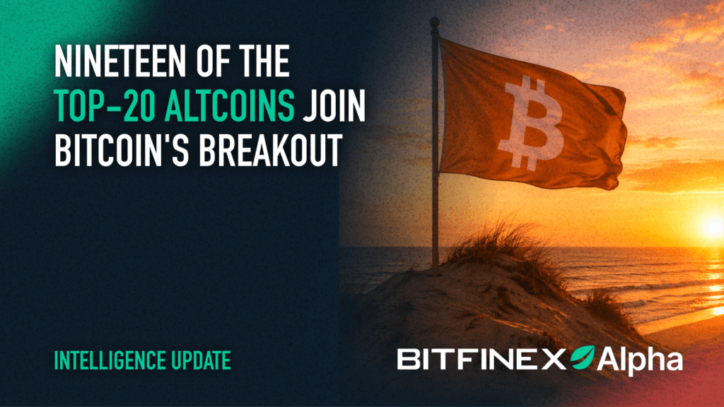 Nineteen Of The Top-20 Altcoins Join Bitcoin’s Breakout