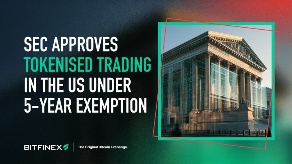 SEC Approves Tokenised Trading in the US Under 5-Year Exemption