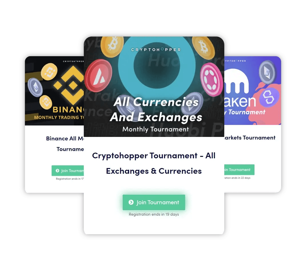 Torneos de trading Cryptohopper