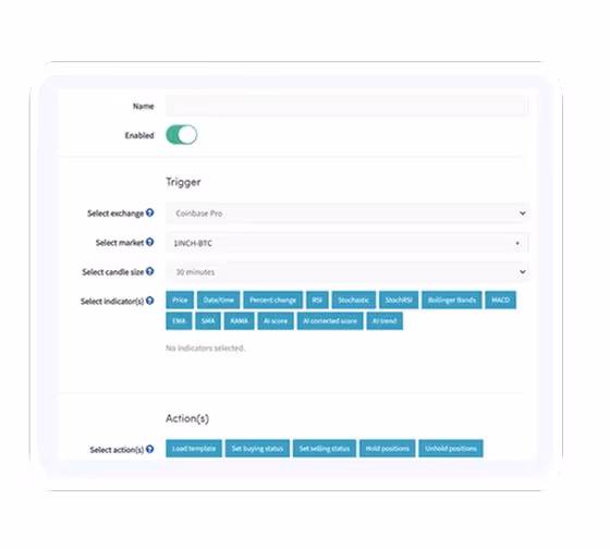 Protection Triggers Cryptohopper